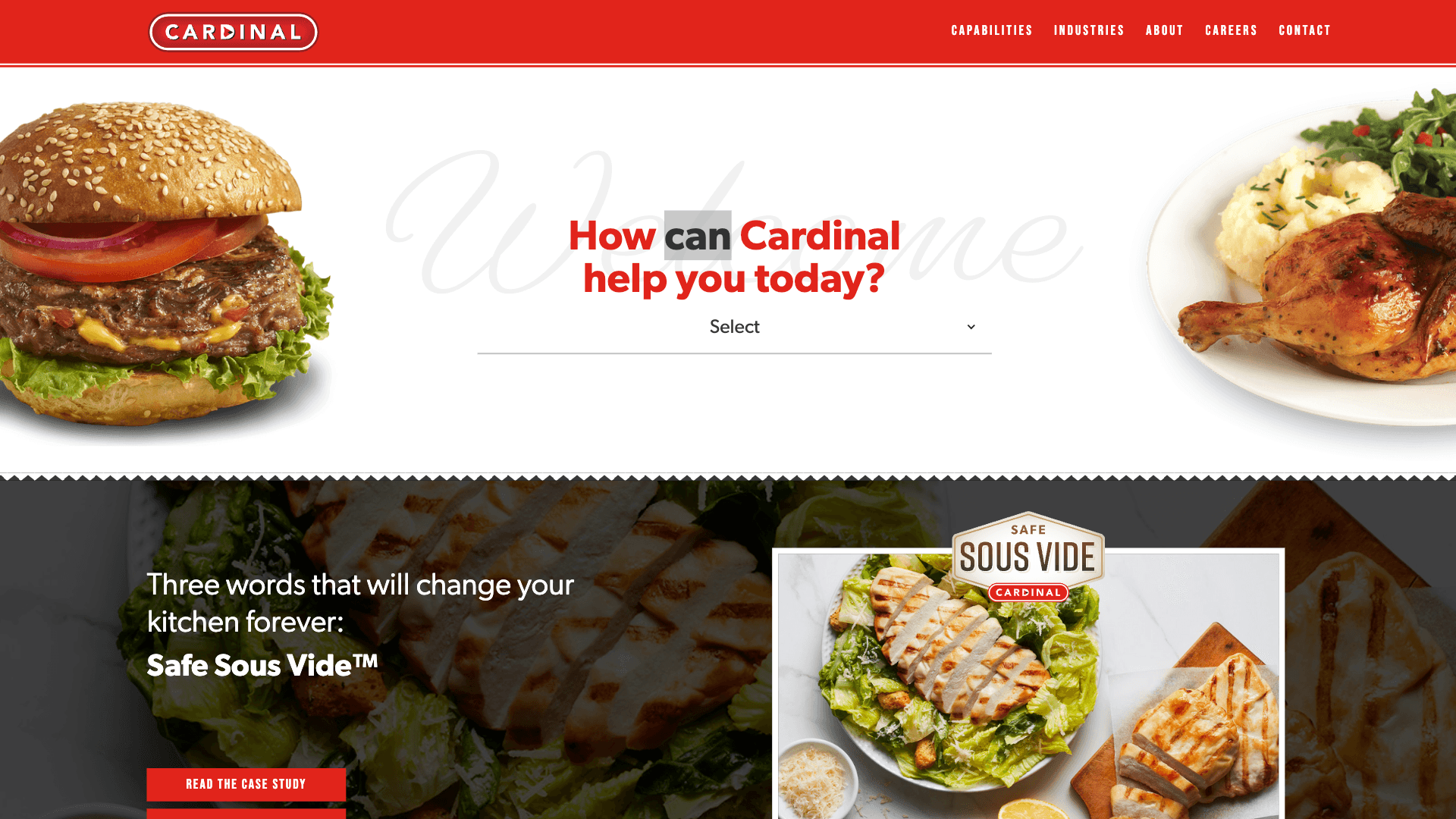 Cardinal Meats & Food Service - Website & CMS